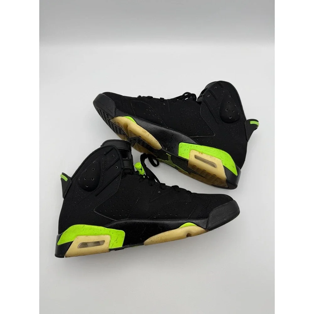 Nike Air Jordan 6 VI Retro Black/Electric Green CT8529-003 Men's Size 12 - READ